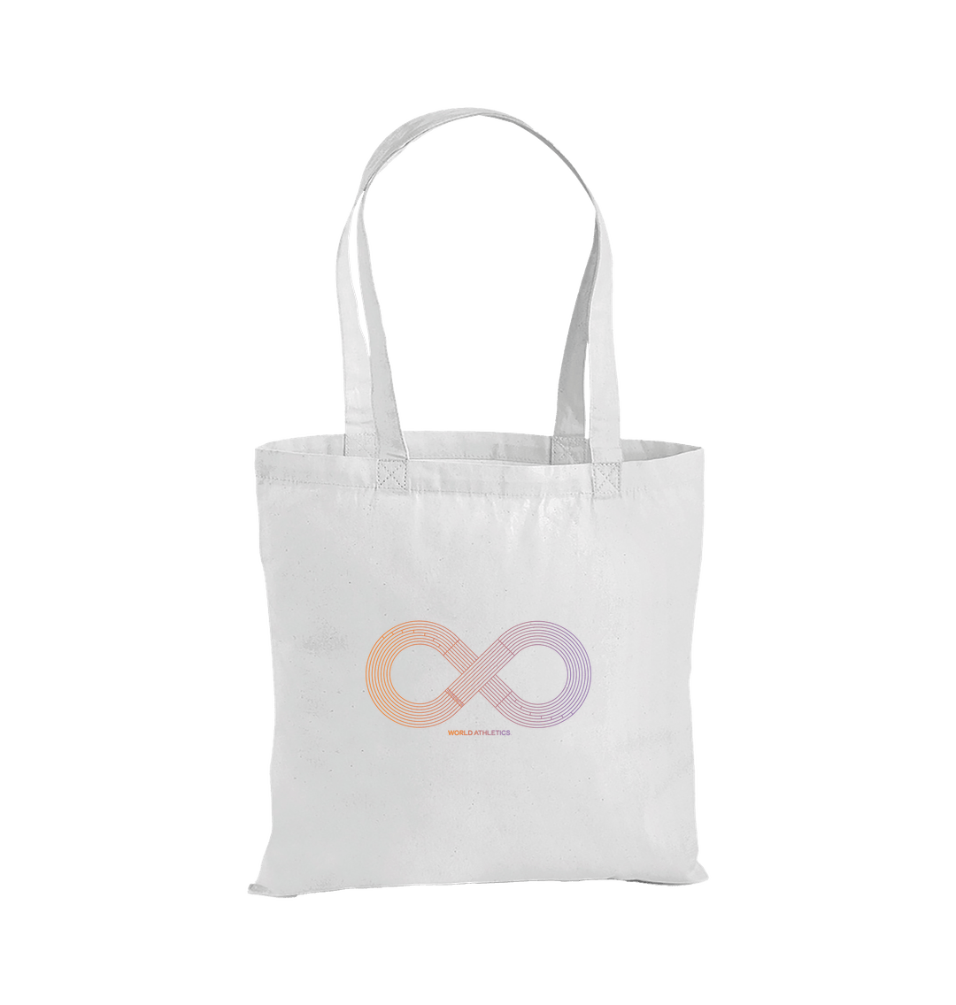 White Printed Bag