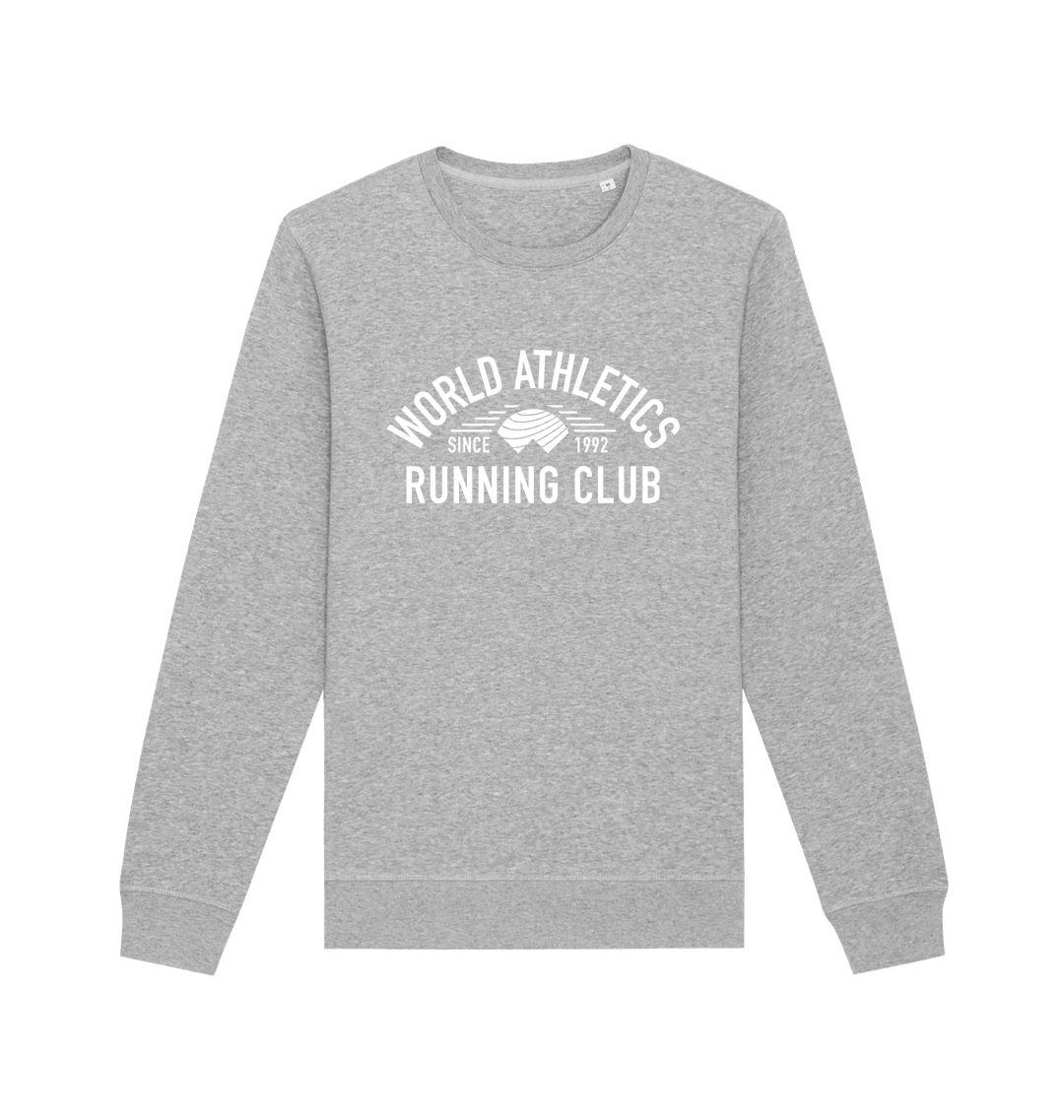 Heather Grey Printed Sweater