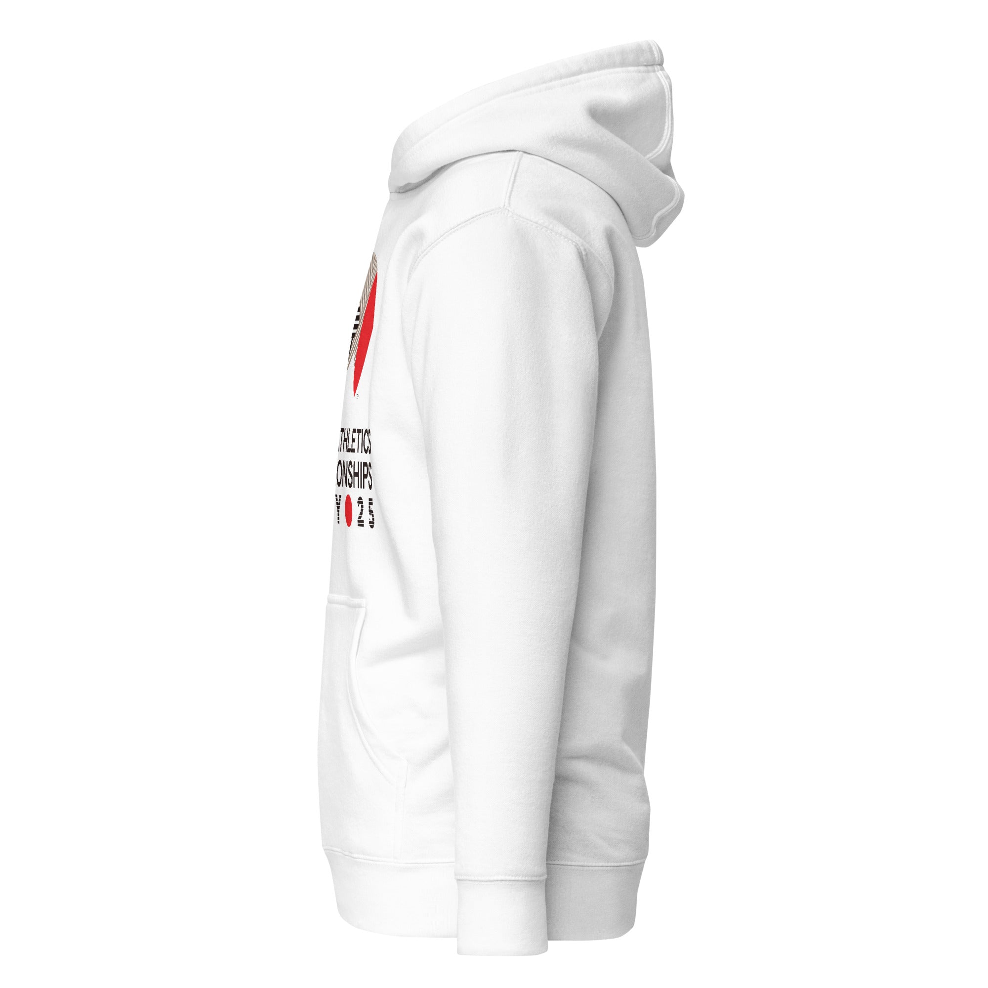 Tokyo First Look White Logo Unisex Hoodie