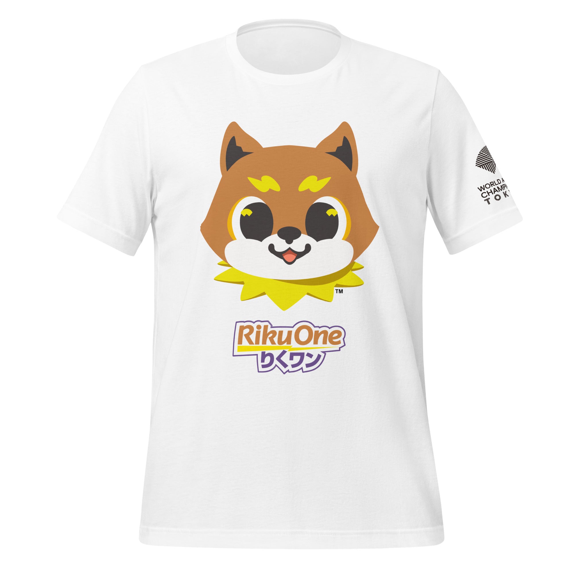 WCH TOKYO 25 Mascot White Unisex T-Shirt