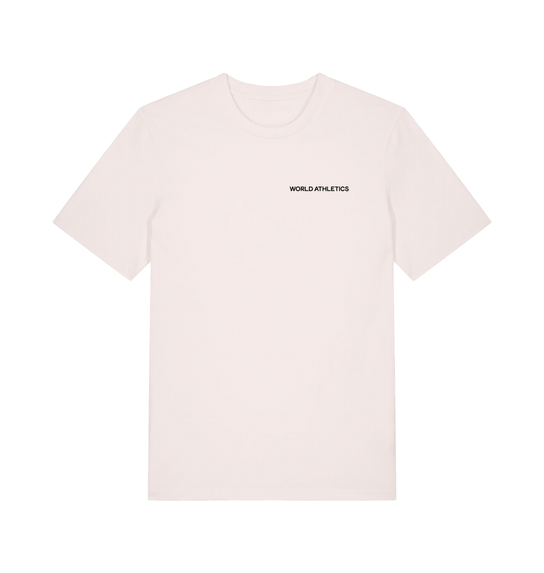 Vintage White Printed T-shirt Front