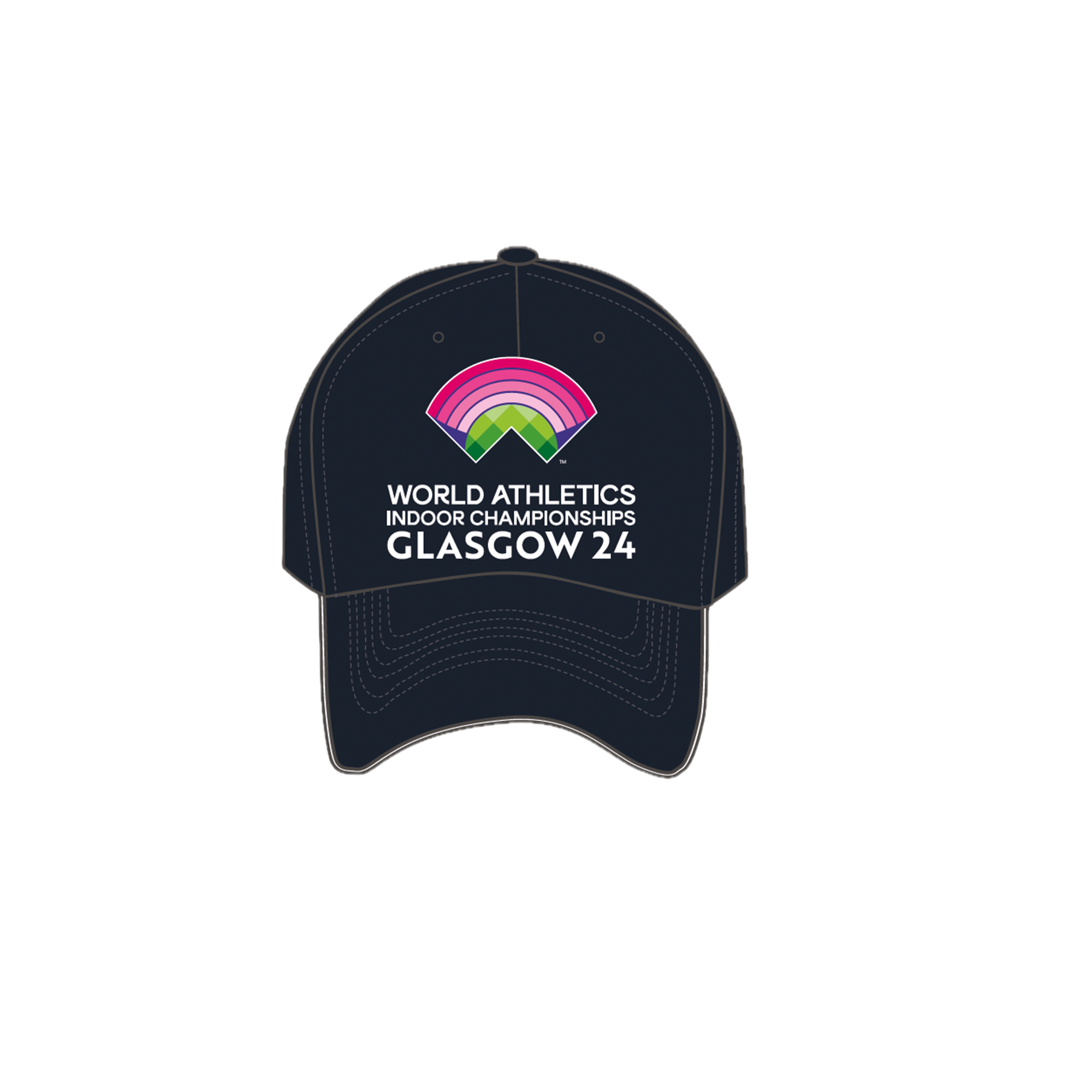 World Athletics Glasgow Logo Cap