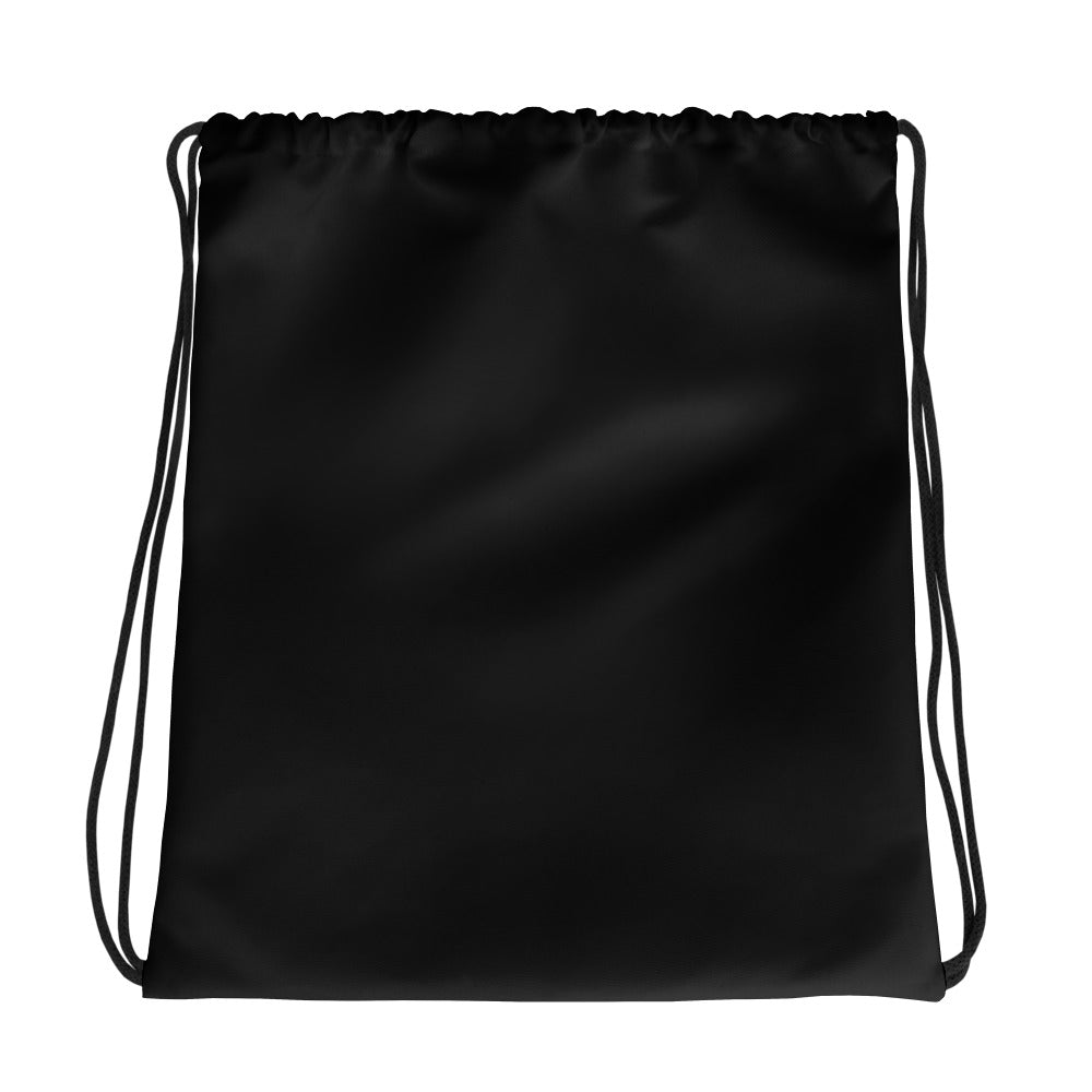 WALK. THROW. RUN. JUMP. Drawstring bag