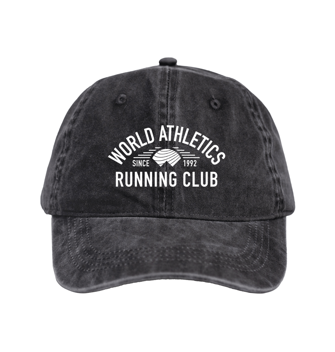 Black Running Club Faded Cap