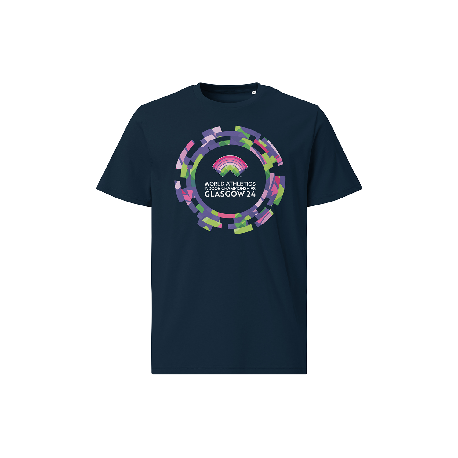 World Athletics Glasgow Logo T-Shirt Kids Navy
