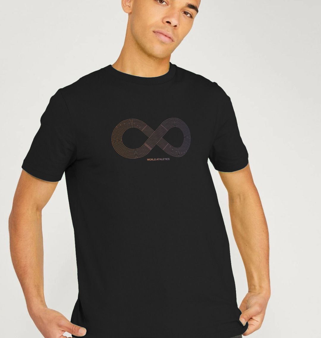 Infinity Track T-Shirt - Tonal Print